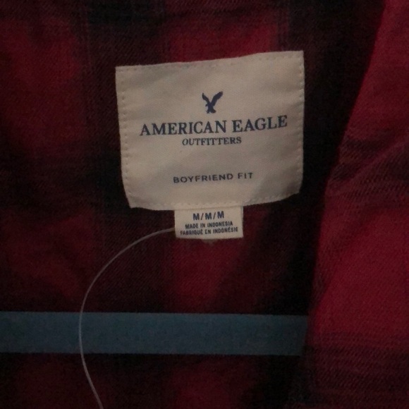 Light flannel button up size m - Picture 2 of 2